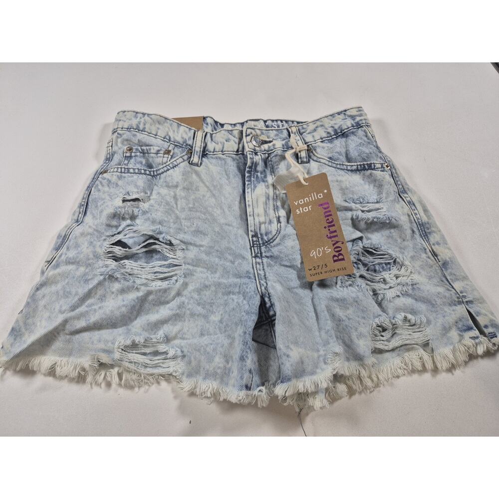 Rue 21 Vanilla Star Jean Shorts Size 5